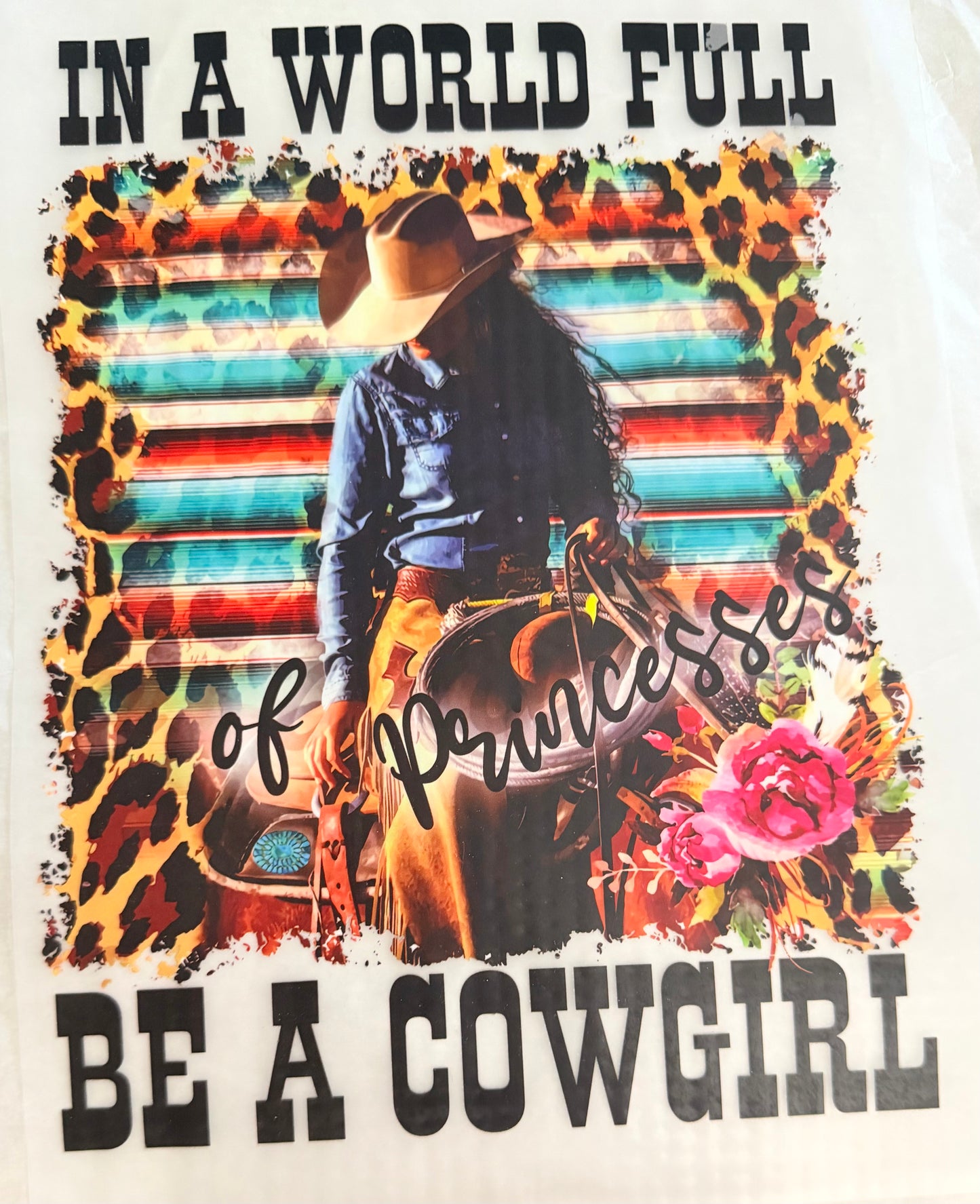 Be a cowgirl
