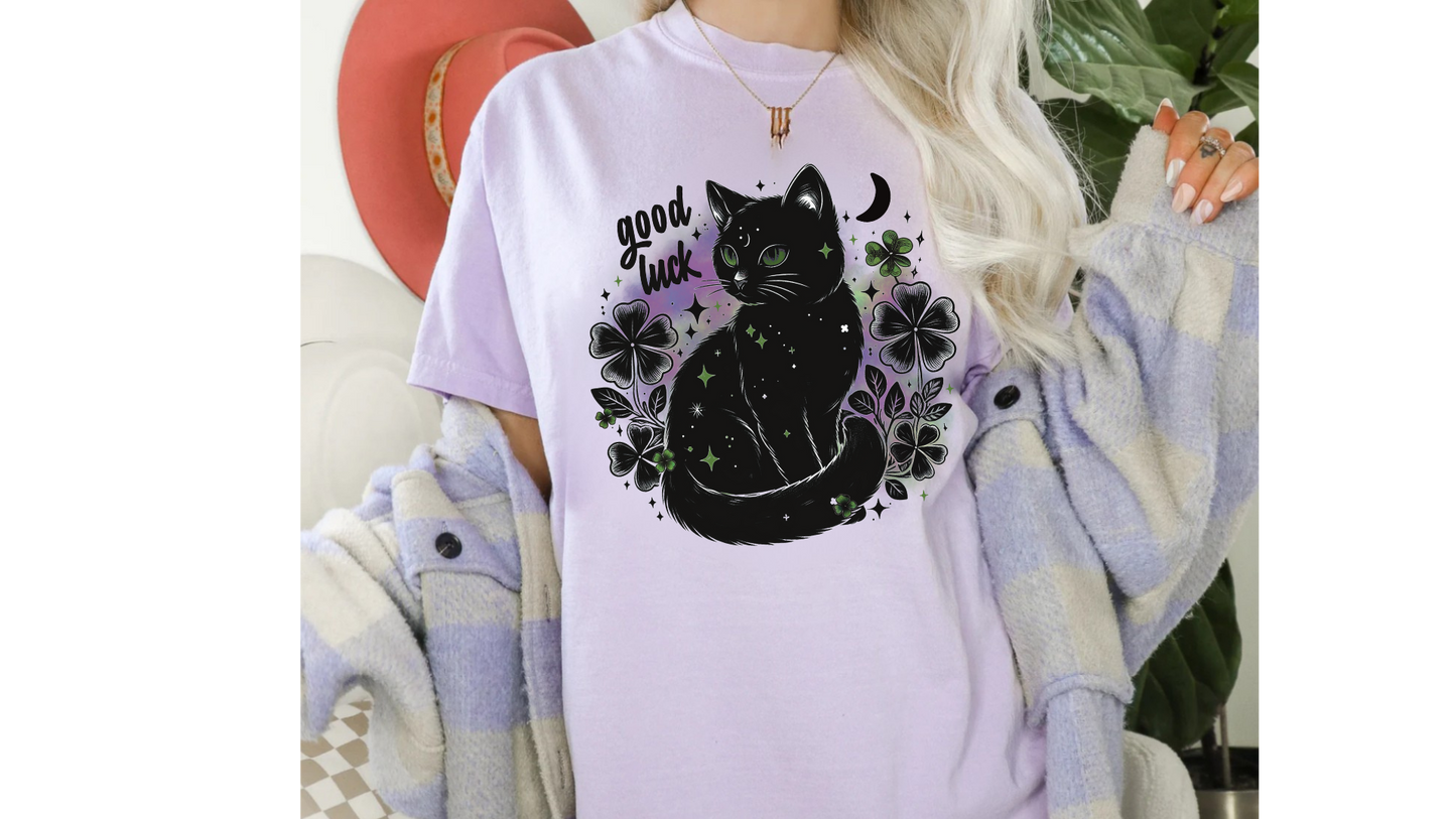 GOOD LUCK BLACK CAT