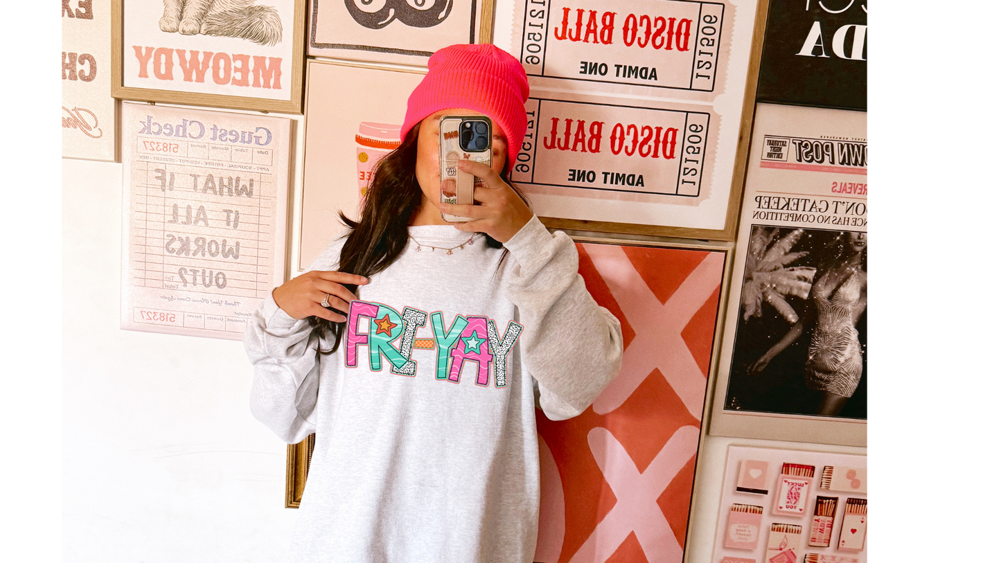 FRI-YAY VARSITY PATTERN