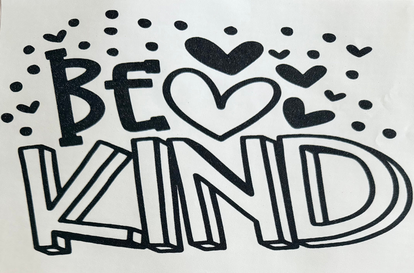 Be kind