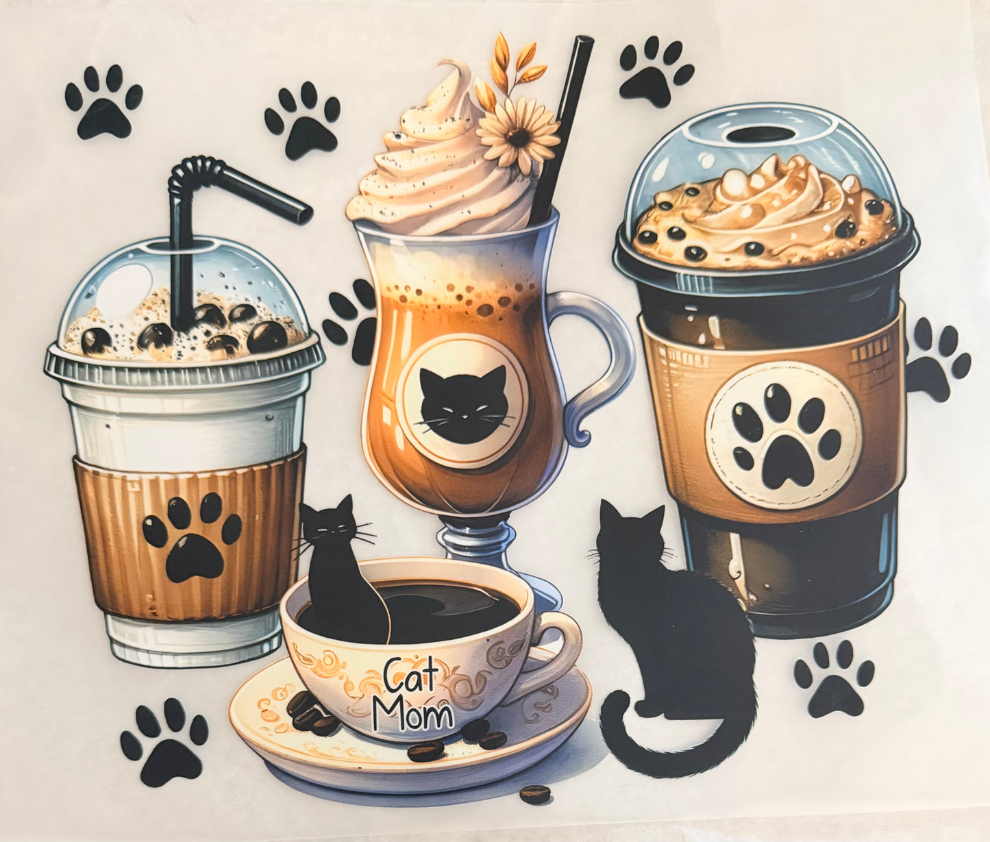 Cat coffee cups