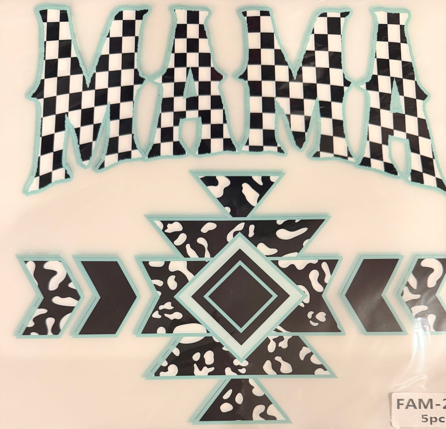 Checkered western mama