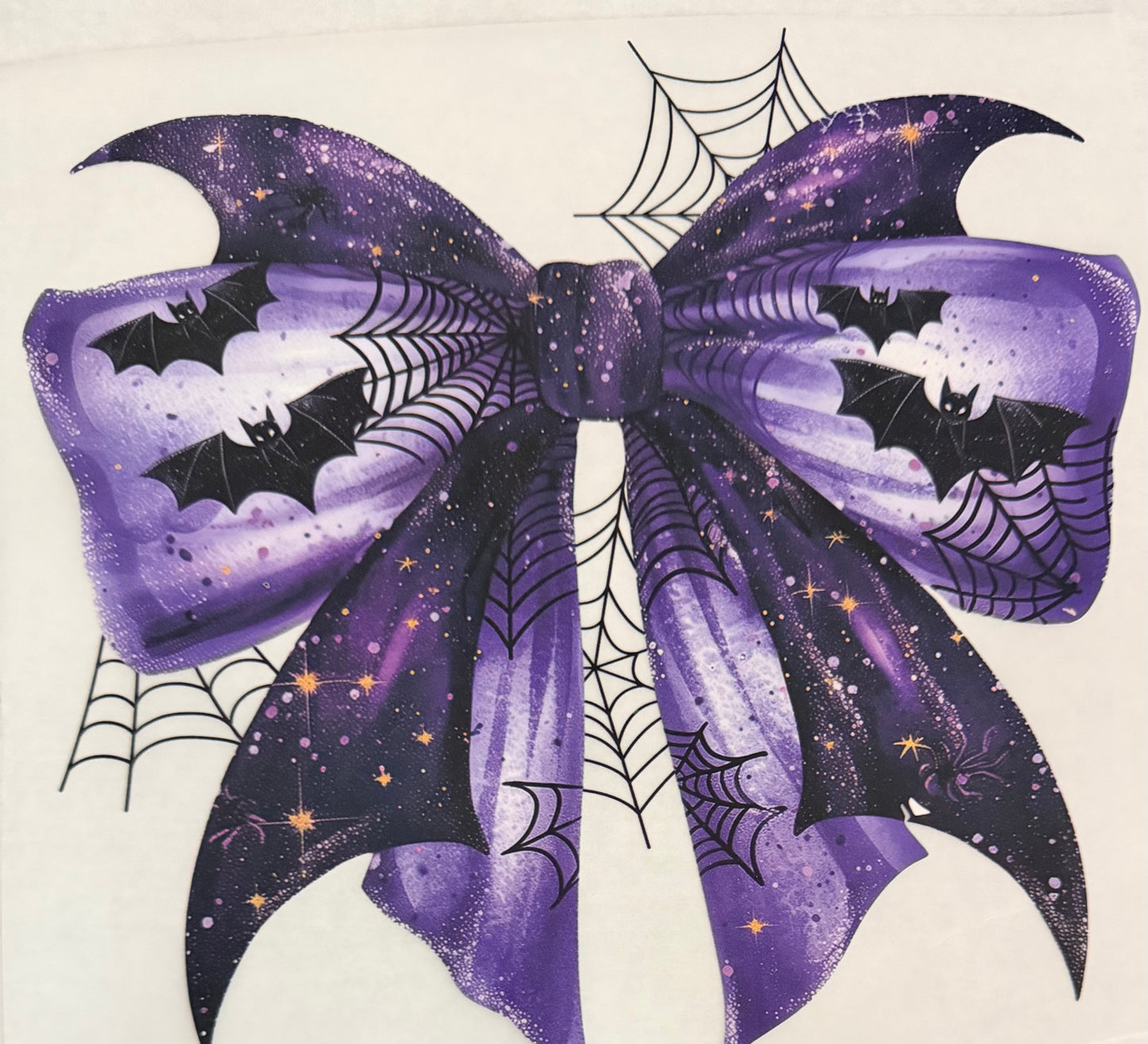 Purple bat bow