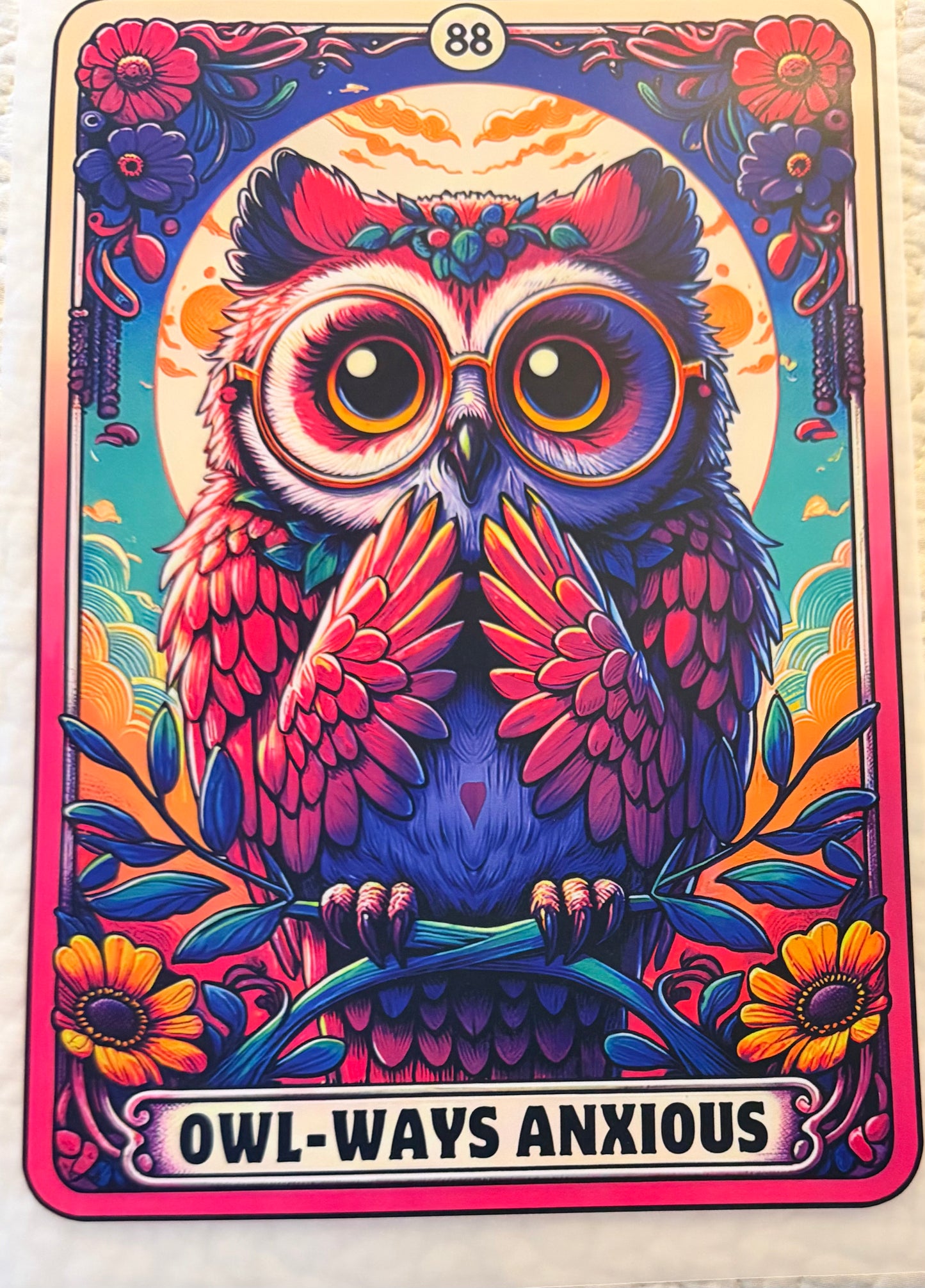 Owl ways anxious