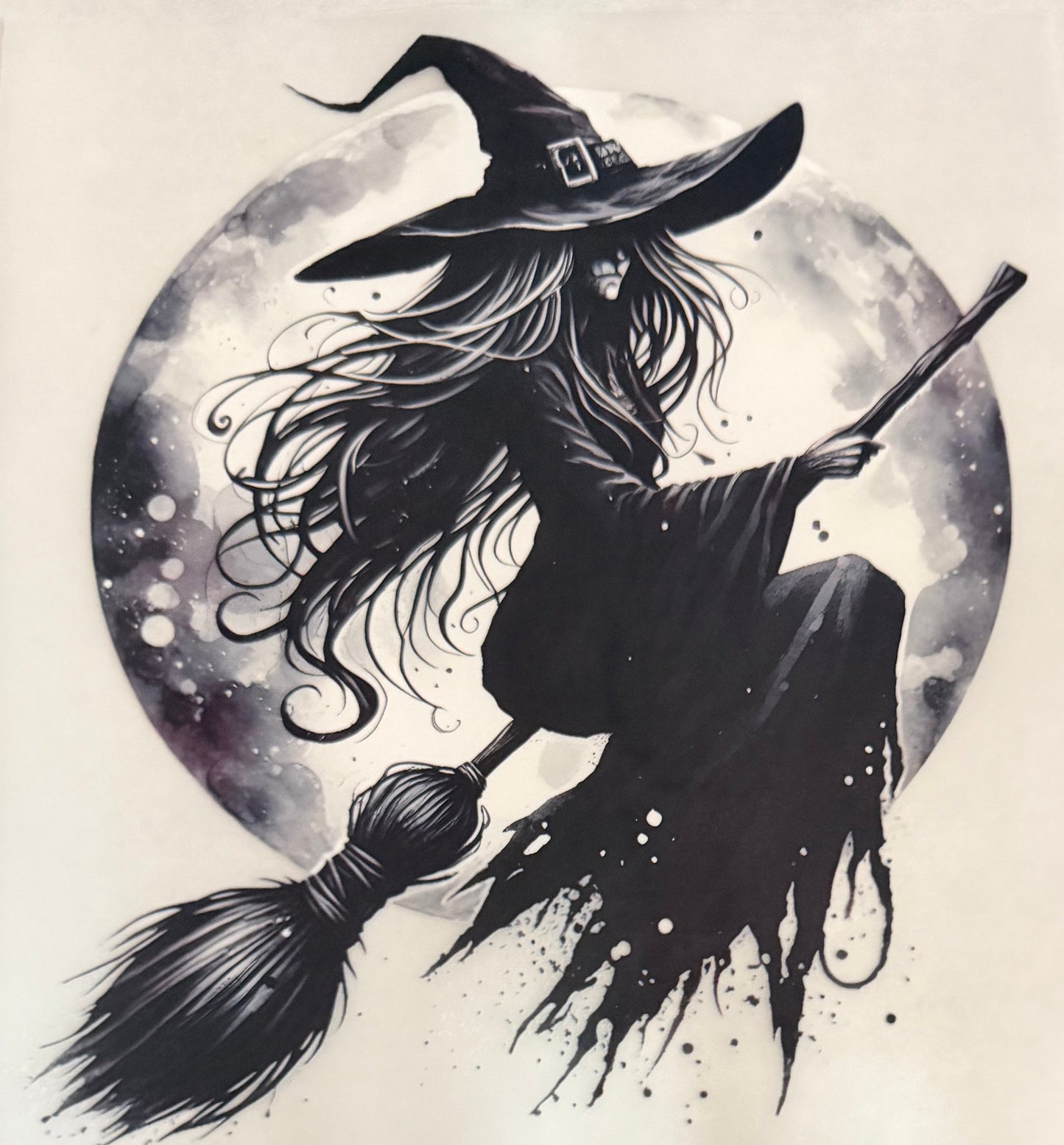 Full moon witch