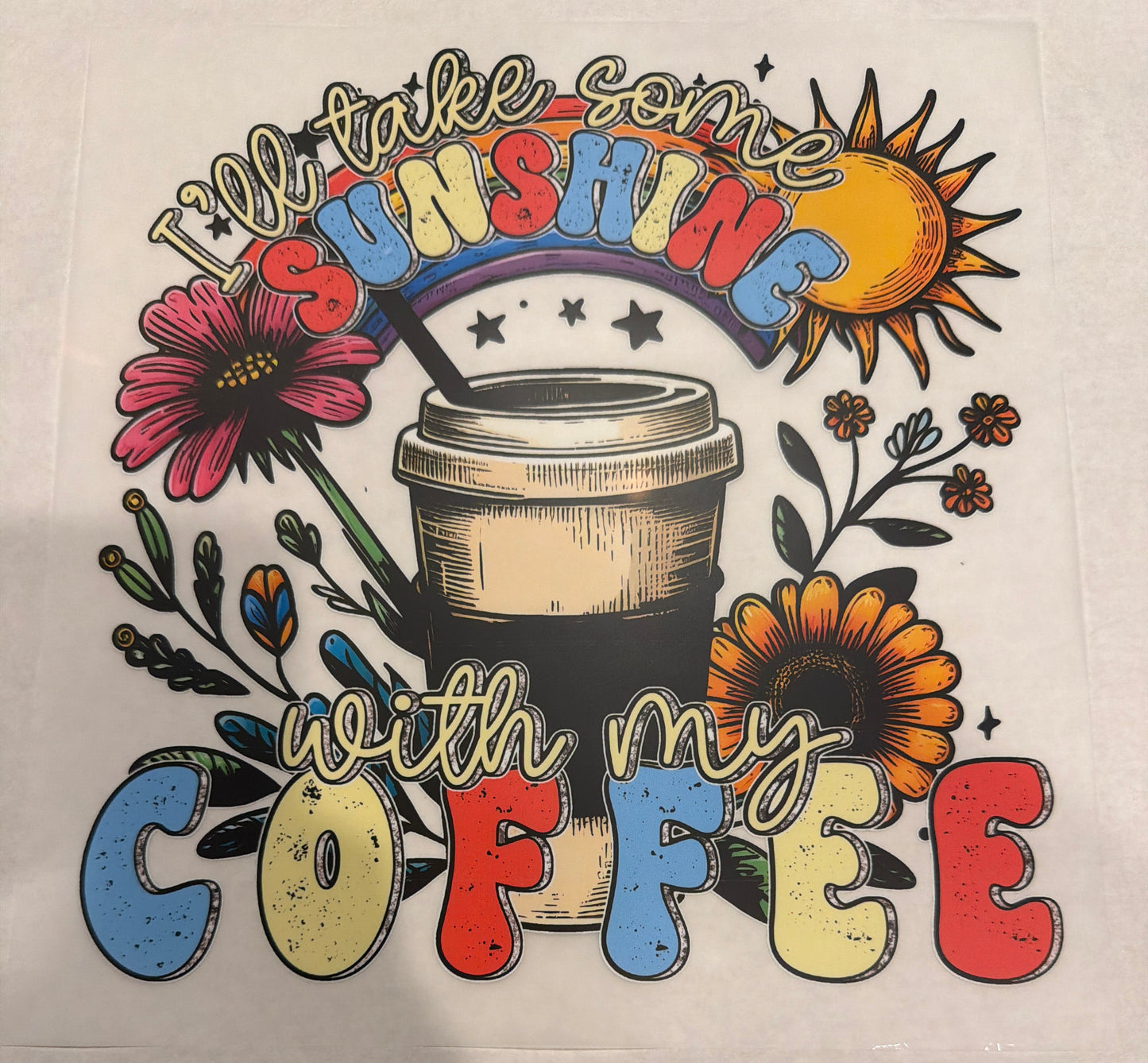 Sunshine with my coffee