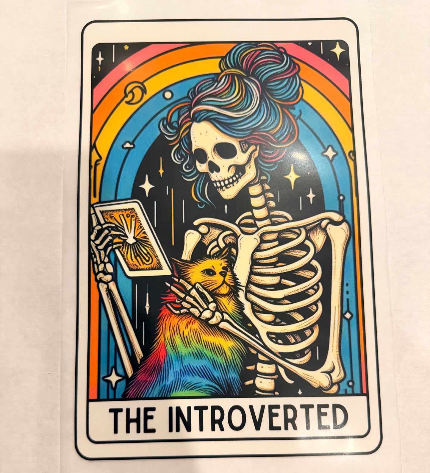 The introverted tarot