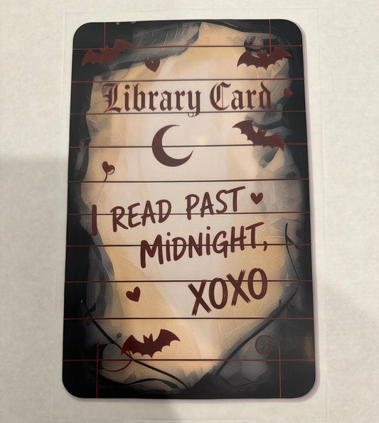 Library card