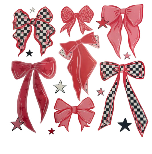 Pink bows