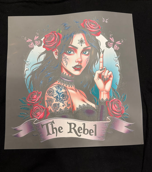 The rebel-MUST GO ON BLACK