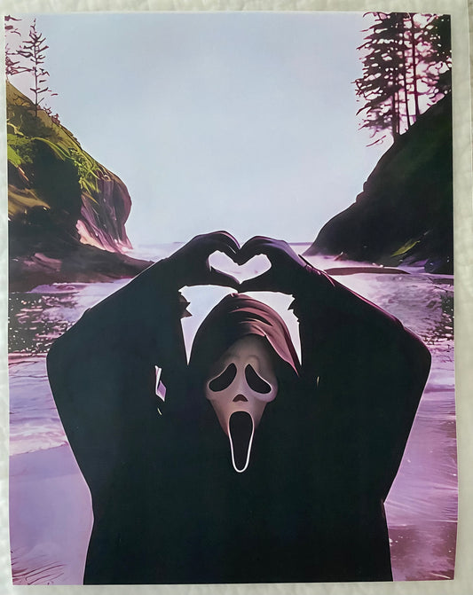 Ghostface heart