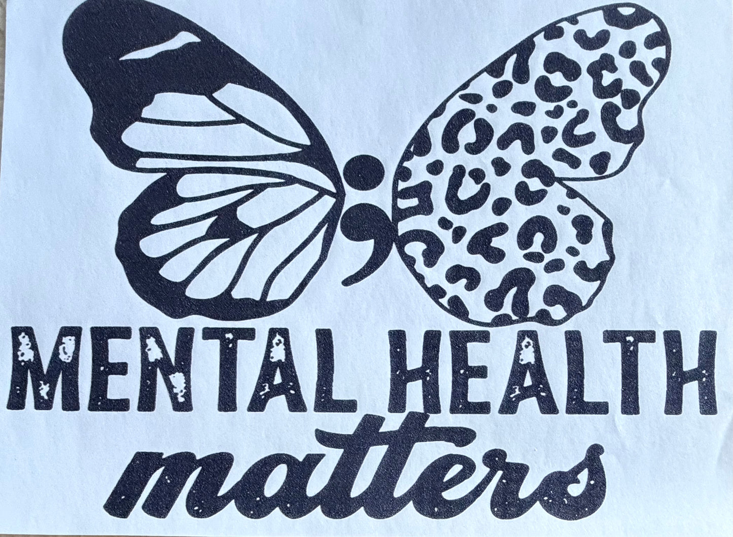 Mental health butterfly