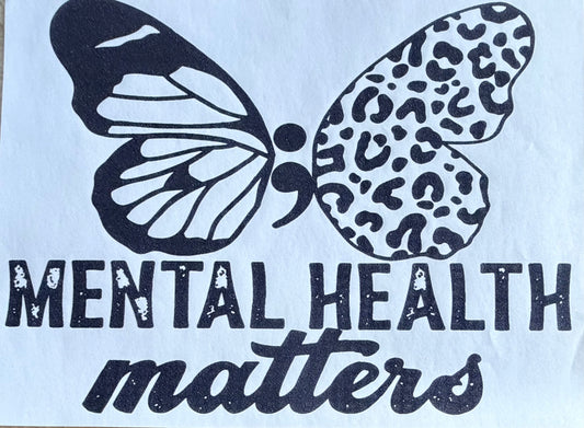 Mental health butterfly