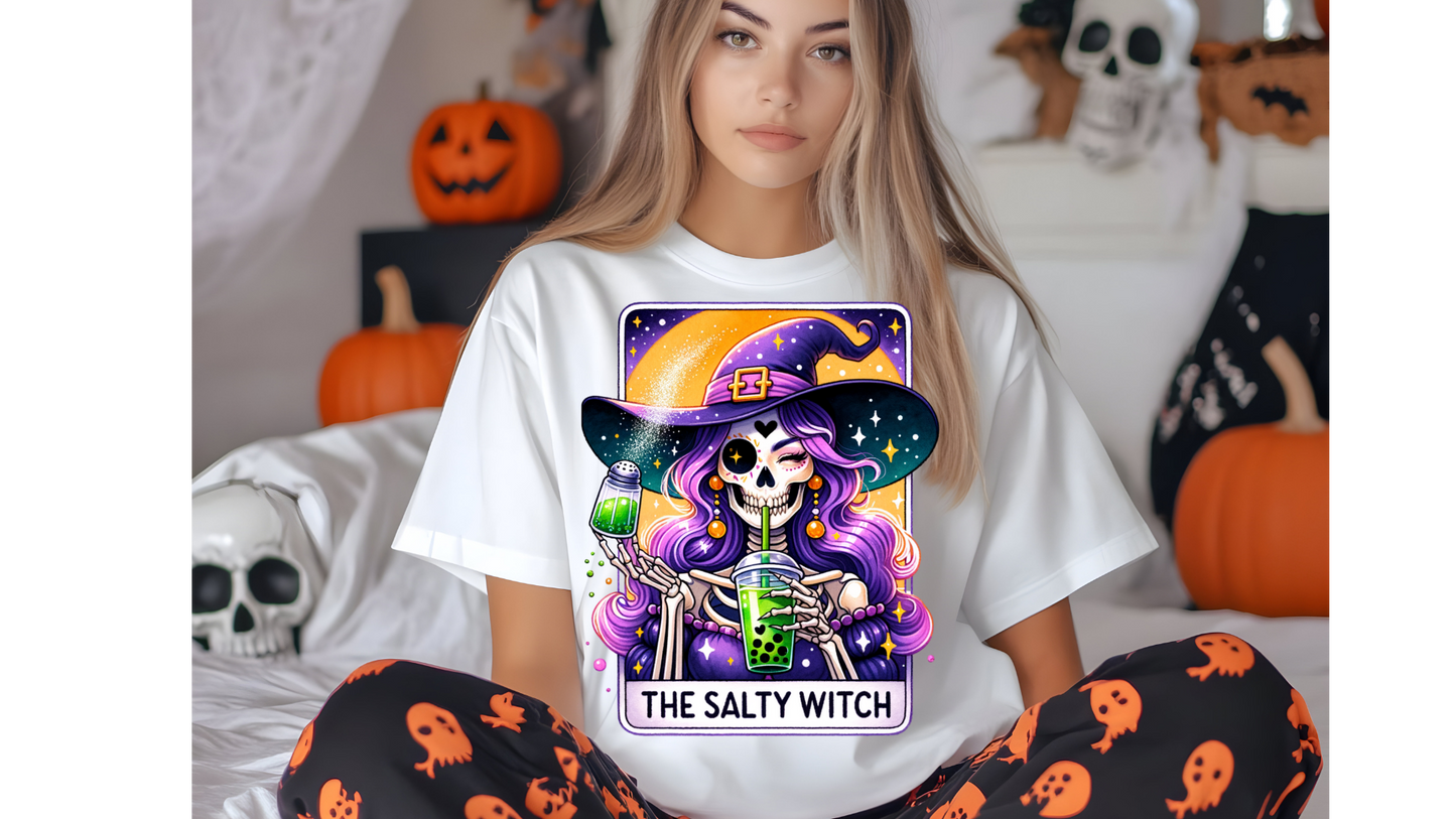 SALTY WITCH TAROT CARD