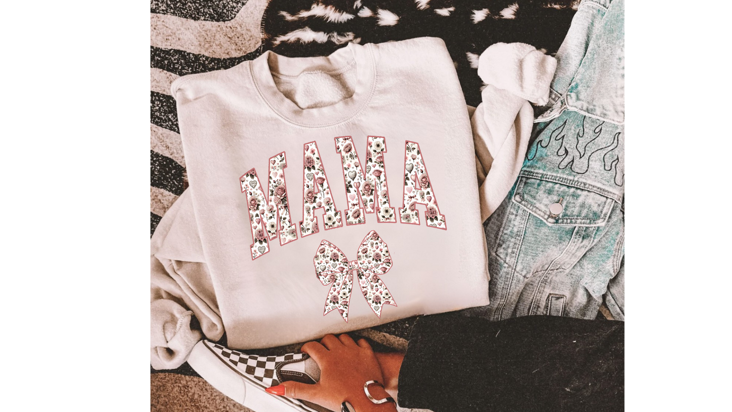 FLORAL MAMA BOW