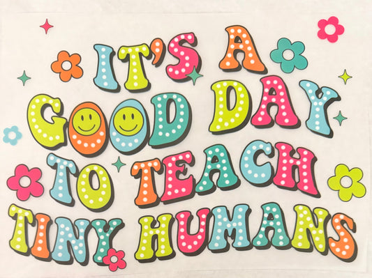 Good day to teach