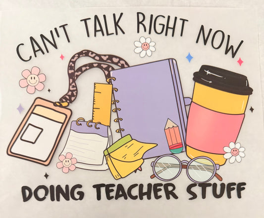 Doing teacher stuff