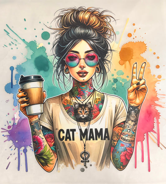 Tattoo cat mom