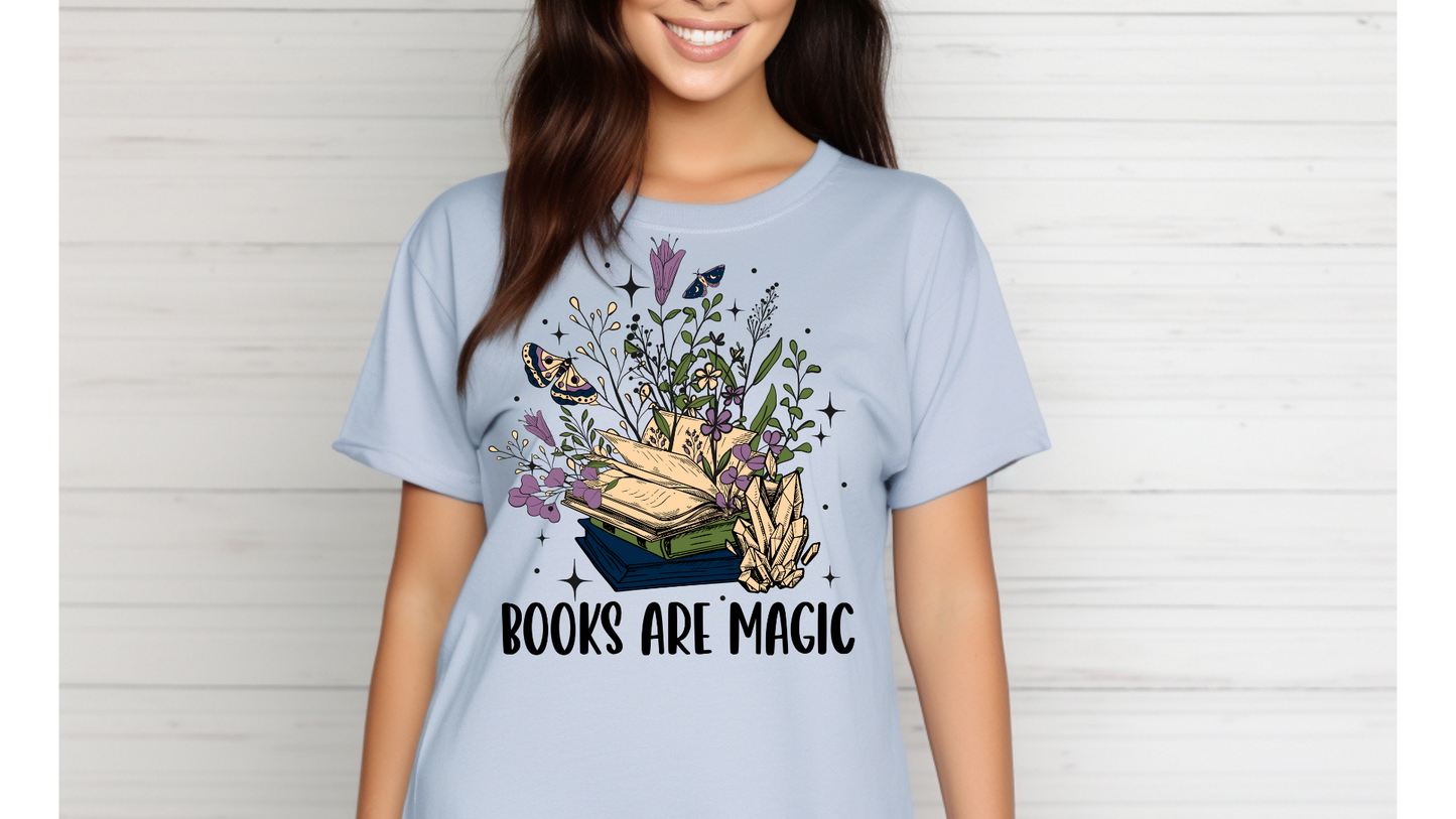 BOOKS ARE MAGIC