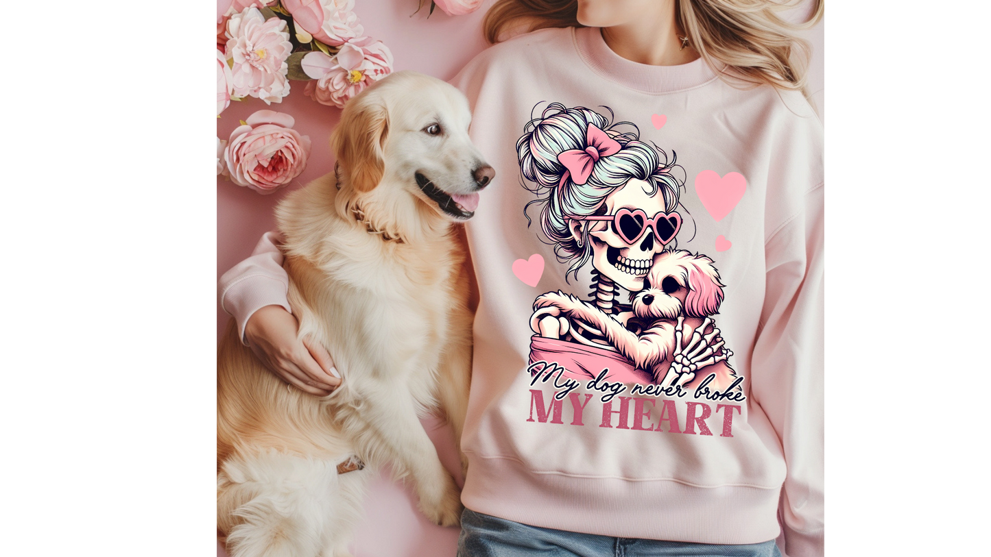 DOG NEVER BROKE MY HEART