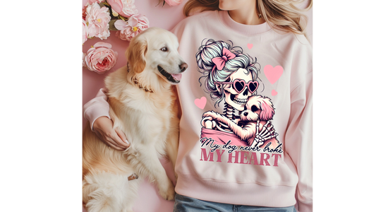 DOG NEVER BROKE MY HEART