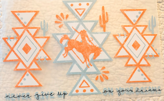 Never give up