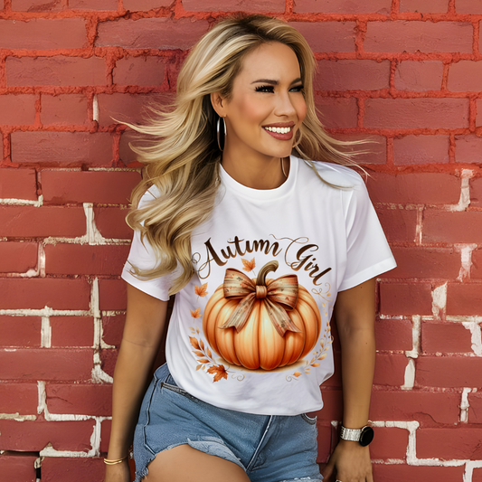 AUTUMN GIRL PUMPKIN