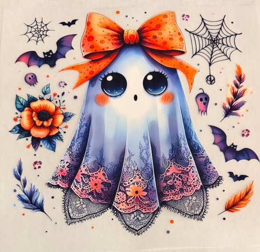 Lace bow ghost