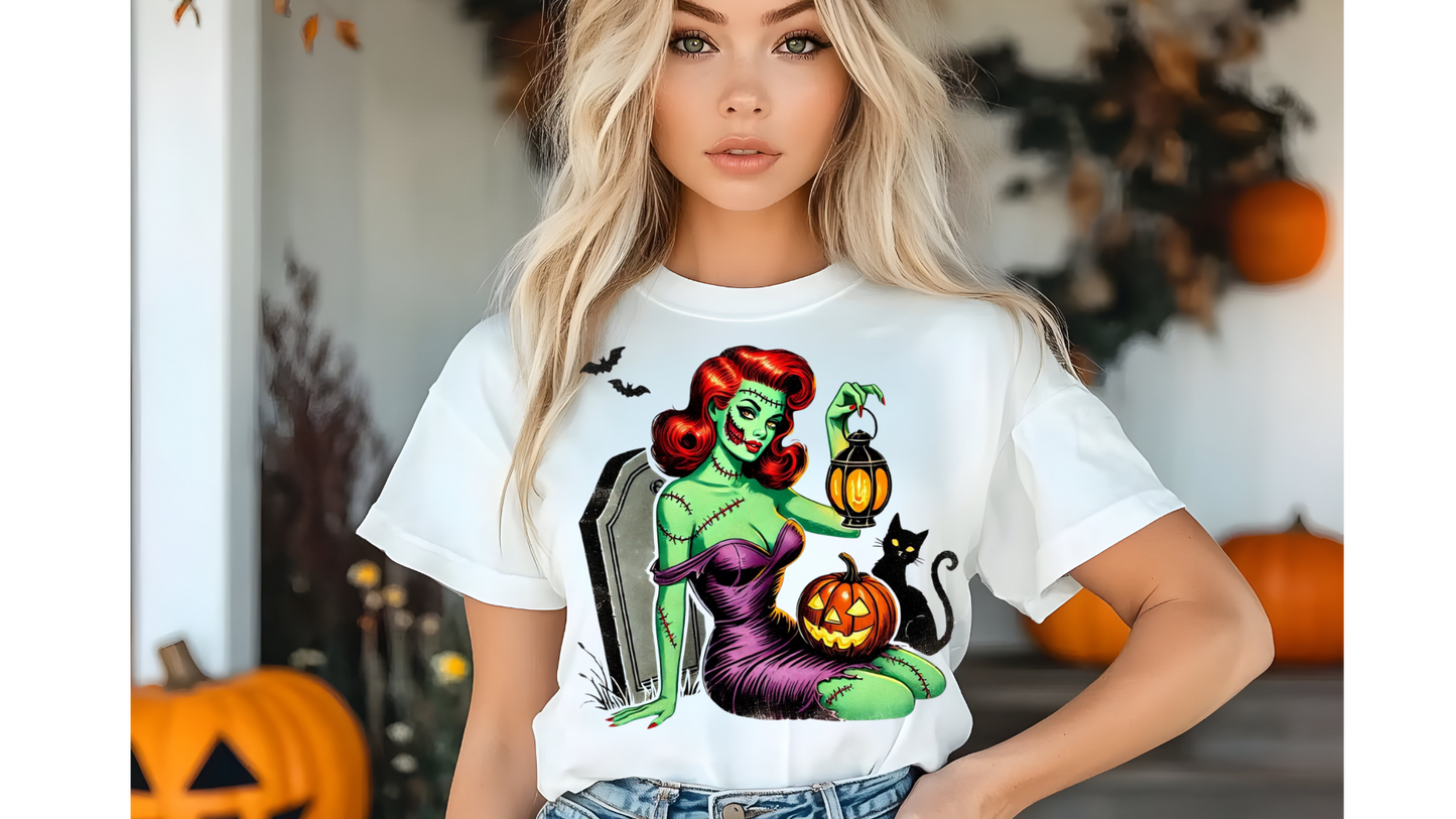 FRANKENSTEIN PIN-UP GIRL