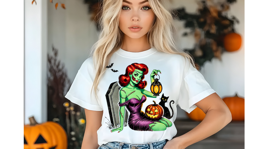 FRANKENSTEIN PIN-UP GIRL