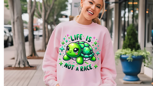 LIFE IS NOT A RACE