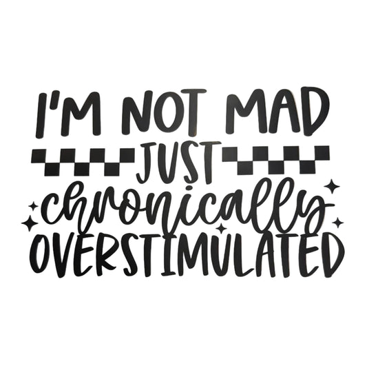 I’m not mad