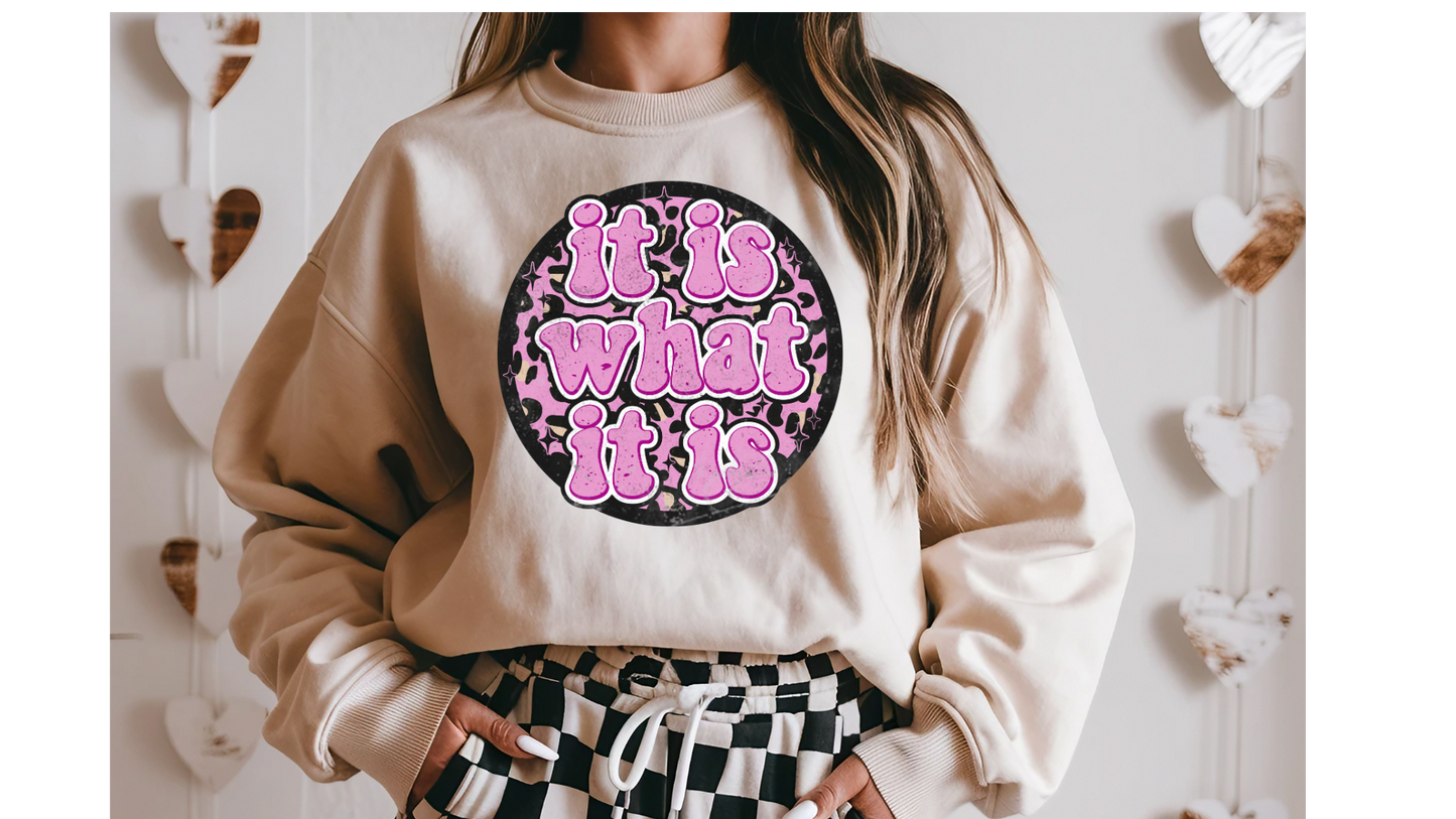 IT IS WHAT IT IS LEOPARD