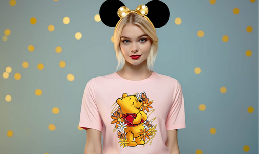 CUTE BEAR FLORAL