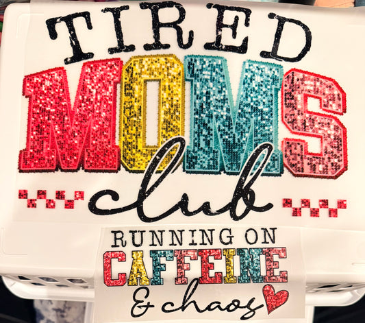 Tired moms club w/ pocket