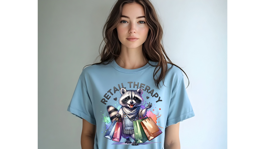 RETAIL THERAPY RACCOON