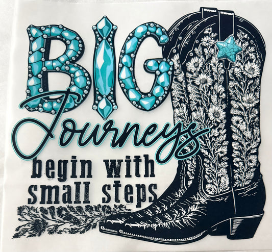Begin with small steps