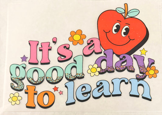 Good day to learn