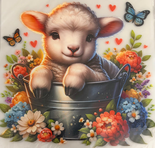 Floral lamb