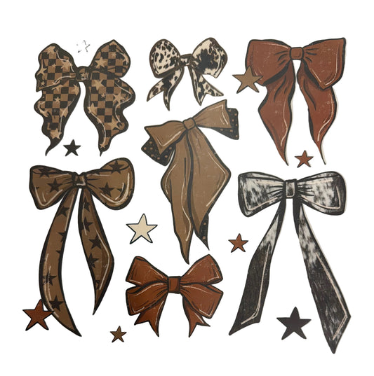 Brown bows