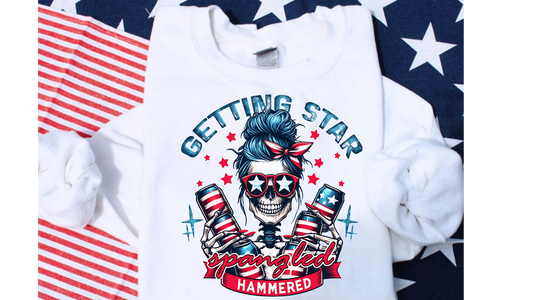 STAR SPANGLED HAMMERED