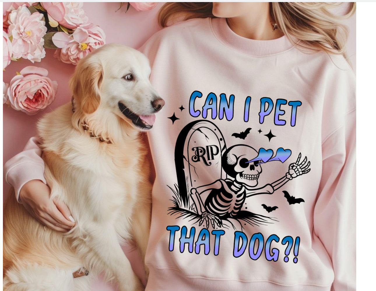 CAN I PET THAT DOG BLUE