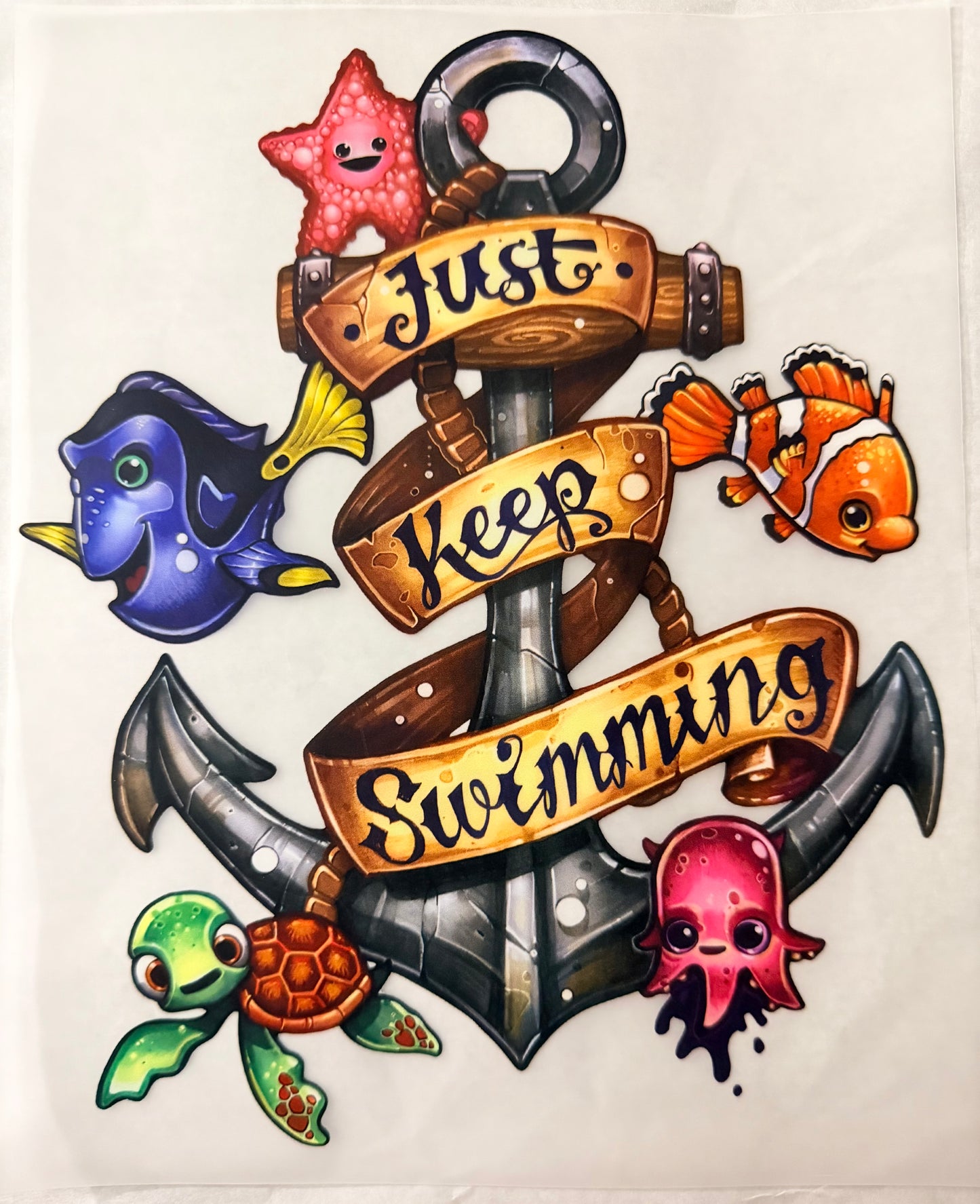 Keep swimming