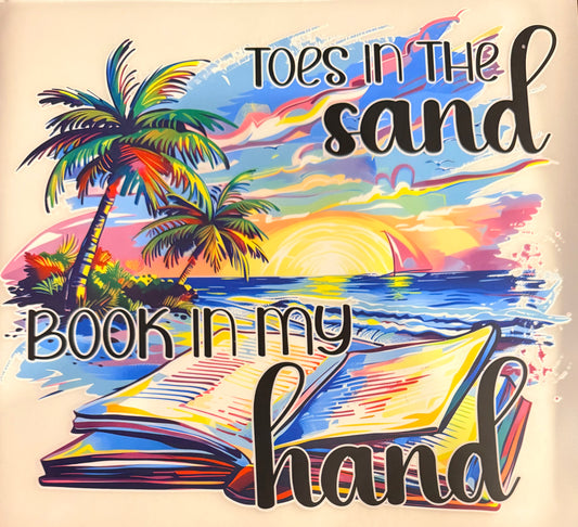 Toes in sand