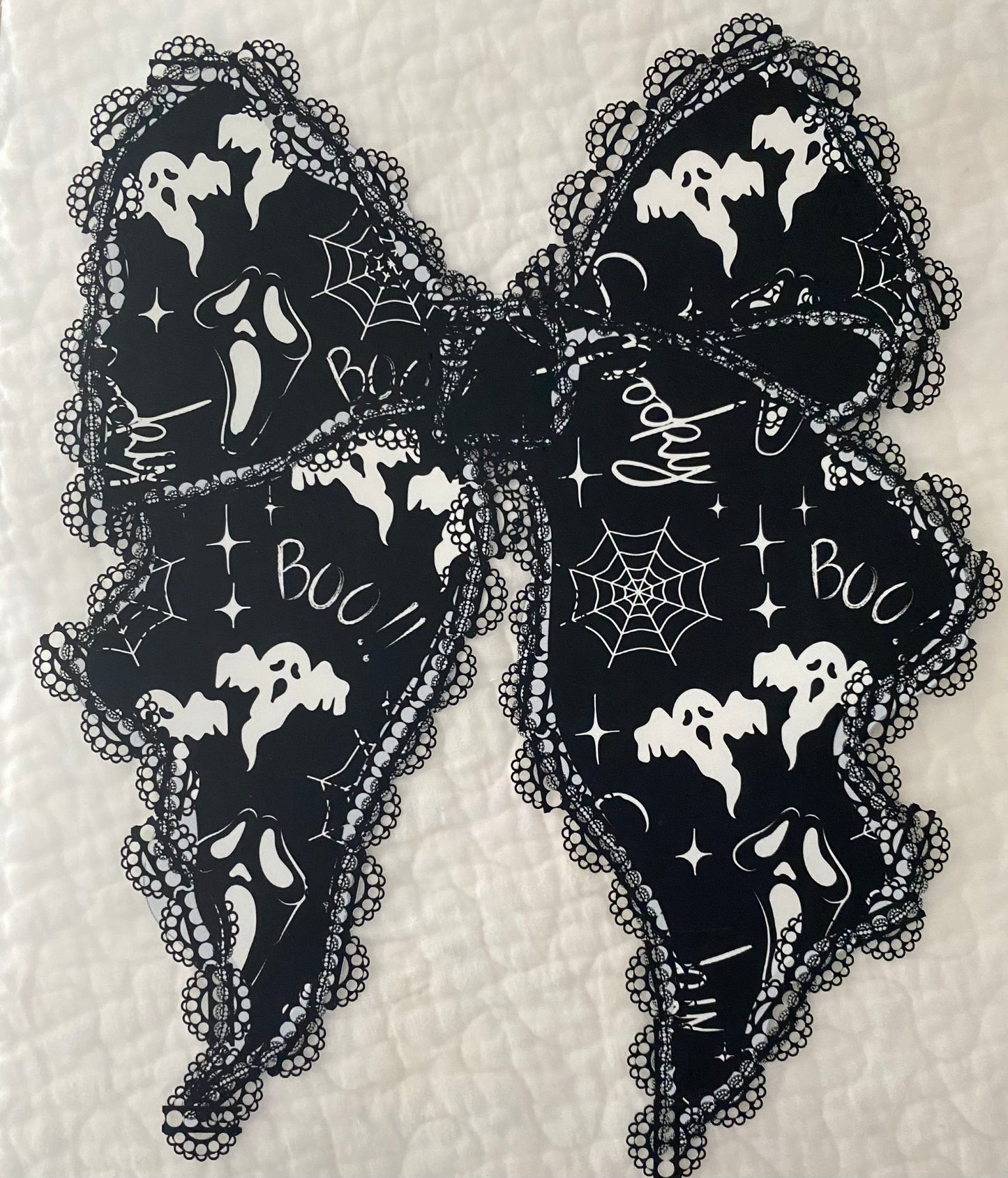 Ghost lace bow
