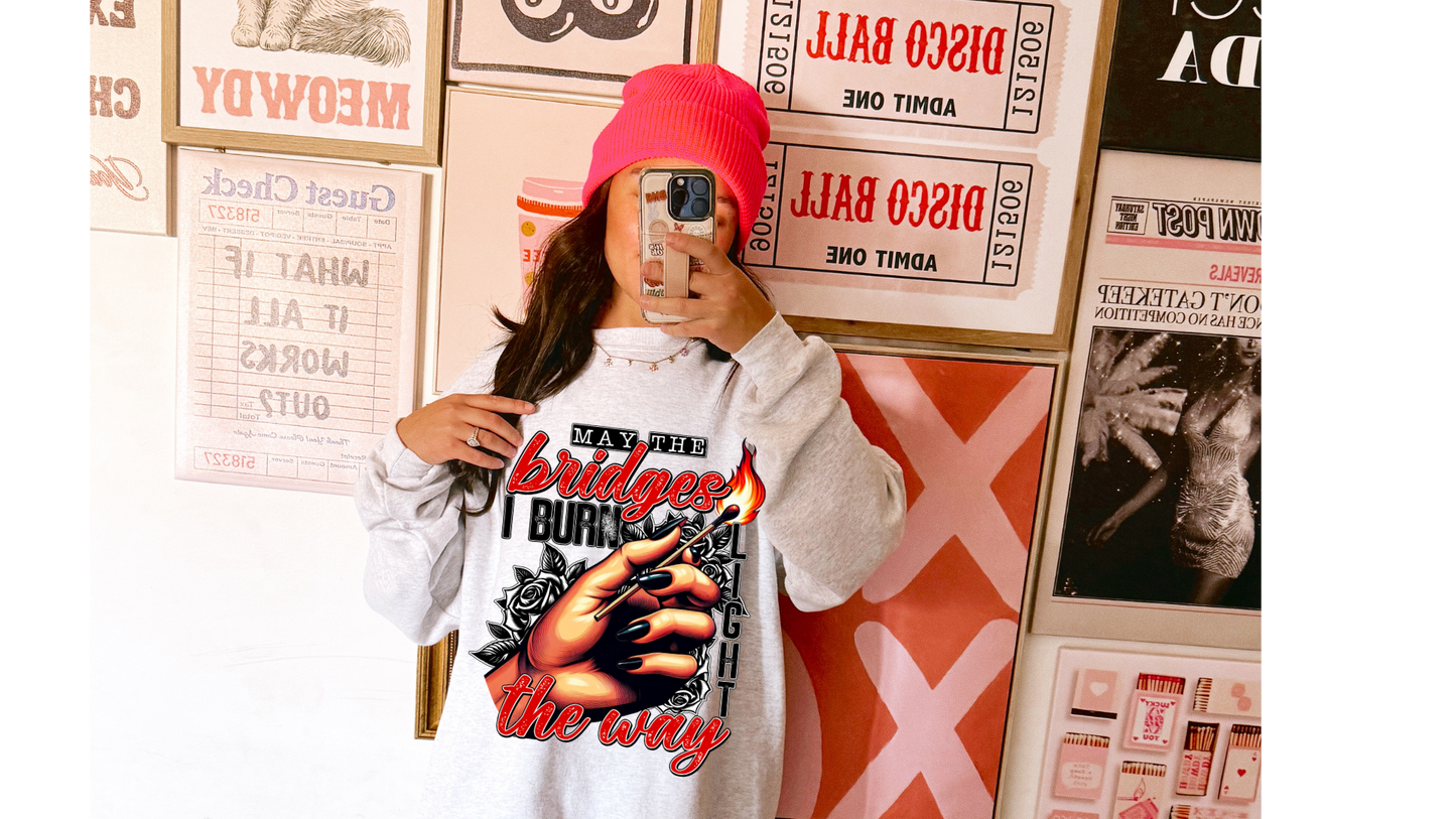 BRIDGES BURN LIGHT THE WAY