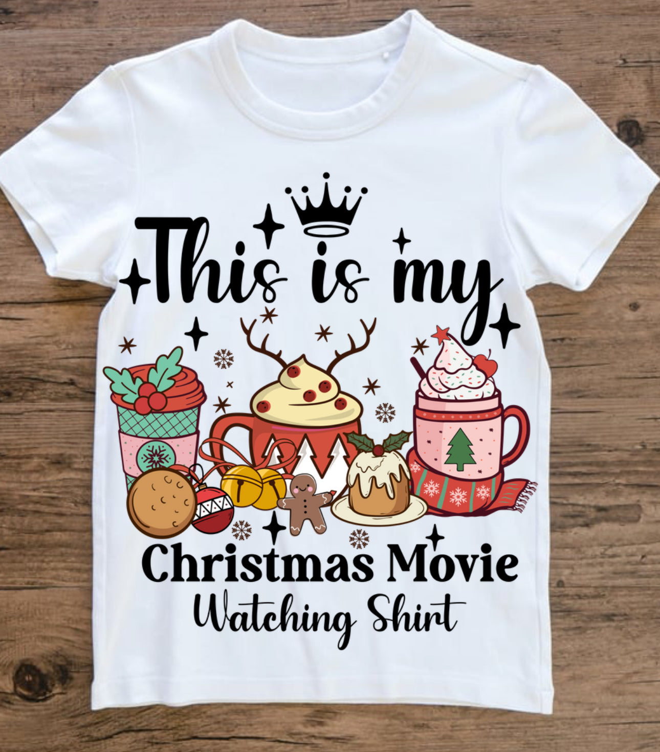 CHRISTMAS MOVIE WATCHING SHIRT