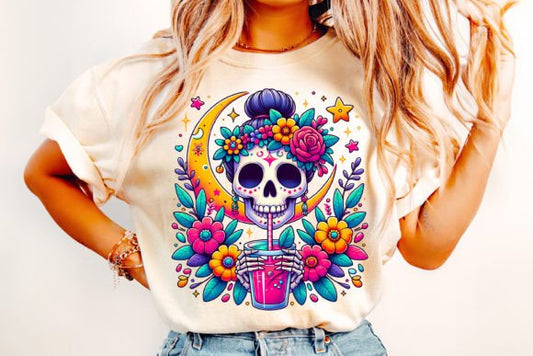 FLORAL SKELLY GIRL