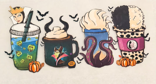 Villains coffee cups