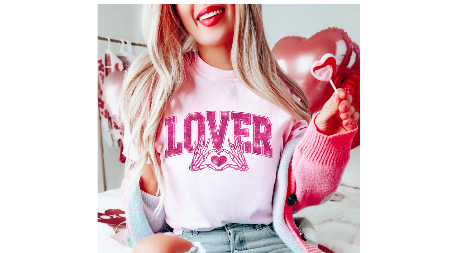 GLITTER LOVER SKELLY HANDS